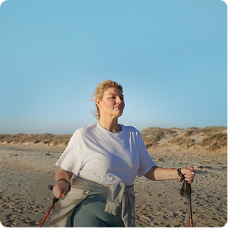 treking-woman